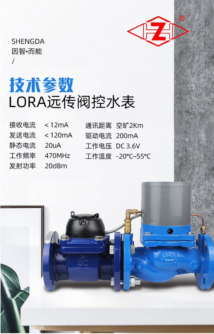  LoRa智能遠傳水表